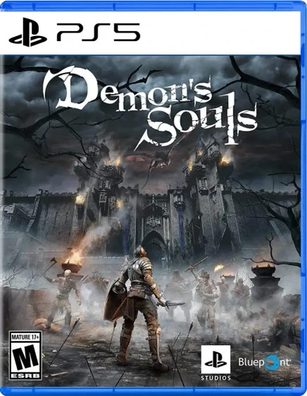 دیسک بازی کارکرده Demons souls PS5
