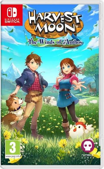 کارتریج پلمپ بازی  Harvestmoon the winds of anthos nintendo switch